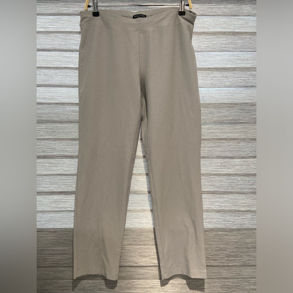 Eileen Fisher Straight Leg Stretch Pant size M